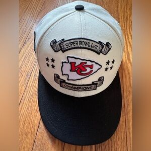 Kansas City Chiefs Super Bowl LIV Champions Cap Low Profile New Era 9Fifty Cap